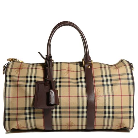 vintage burberry holdall|Burberry purses for sale.